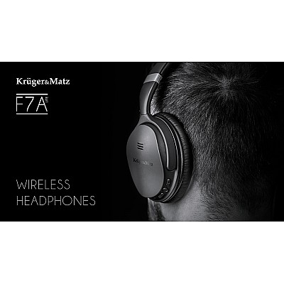 Kruger&Matz F7A Lite ασύρματα ακουστικά on-ear με ANC
