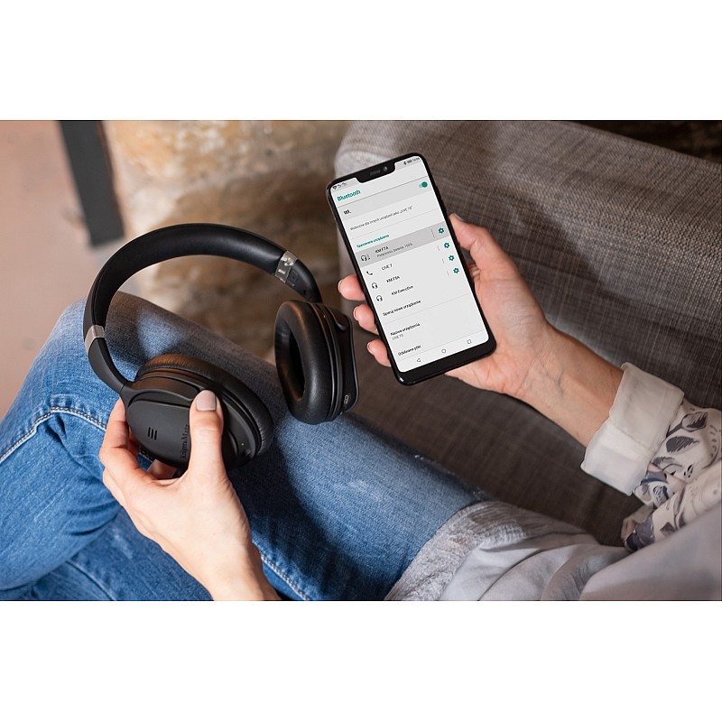 Kruger&Matz F7A Lite ασύρματα ακουστικά on-ear με ANC