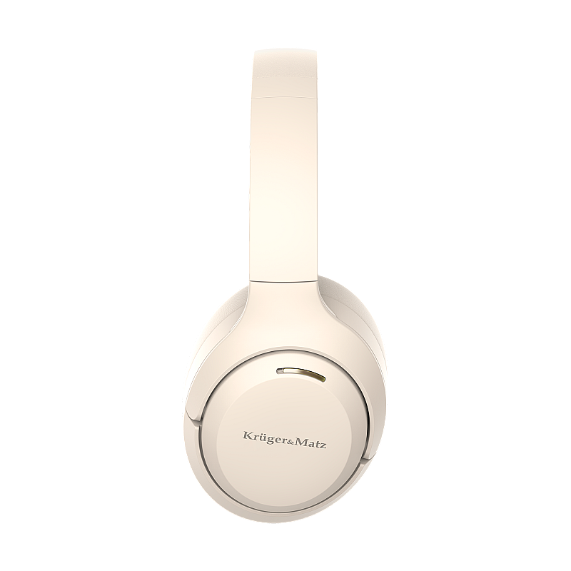 Ασύρματα ακουστικά Kruger&Matz F8A On-Ear με ANC, μπεζ