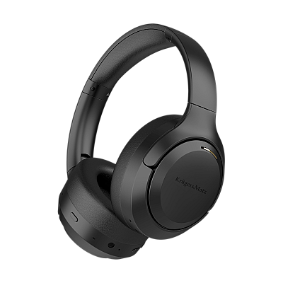 Ασύρματα ακουστικά Kruger&Matz F8A On-Ear με ANC, μαύρα