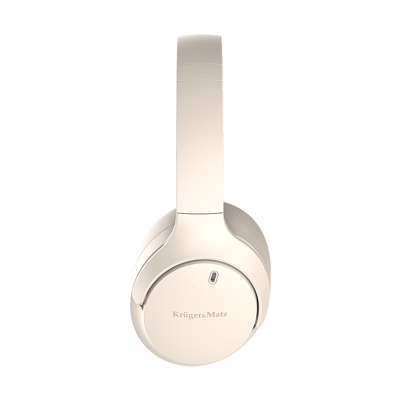 Ασύρματα ακουστικά Kruger&Matz Street 4 με ANC, μπεζ