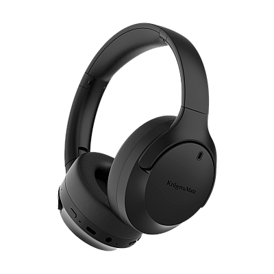 Ασύρματα ακουστικά Kruger&Matz Street 4 On-Ear με ANC, μαύρα