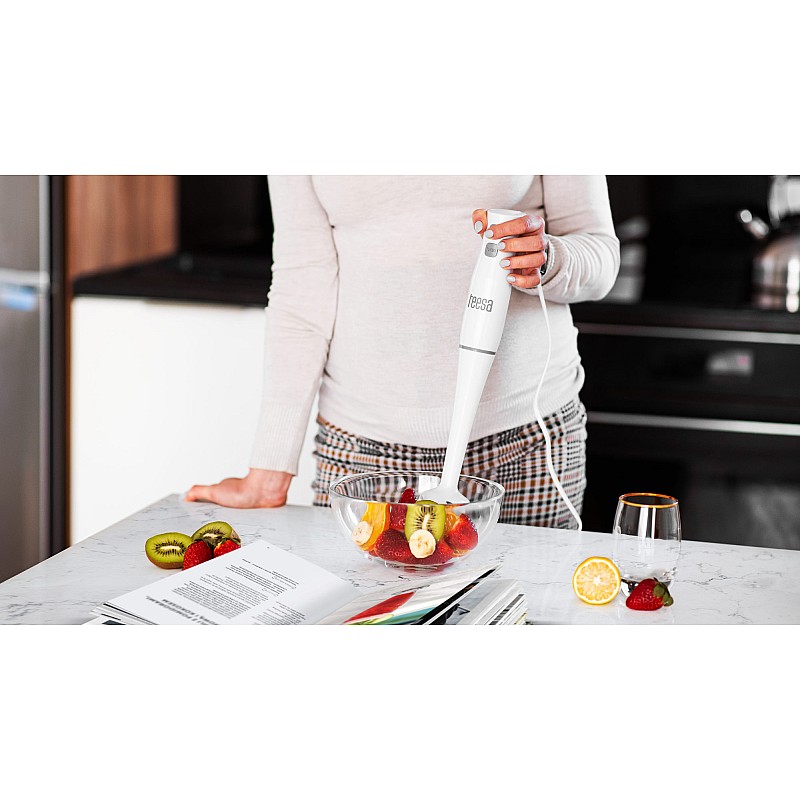 Μπλέντερ χειρός 400W λευκό