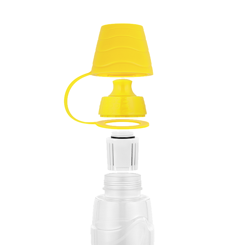 Μπουκάλι φίλτρου TEESA PURE WATER YELLOW