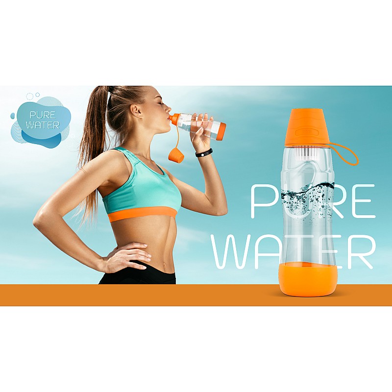 Μπουκάλι φίλτρου TEESA PURE WATER YELLOW