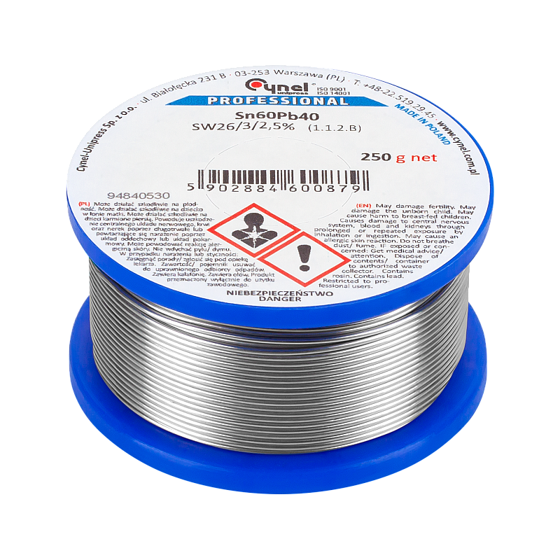 Καλάι Κόλλησης 1,2mm/250g Sn60Pb40 CYNEL