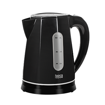 Ηλεκτρικός βραστήρας TEESA, 2200 W, μαύρος, 1,8L