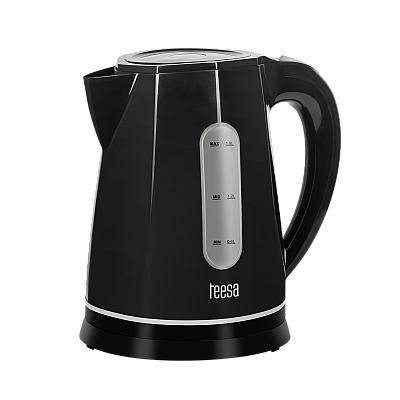 Ηλεκτρικός βραστήρας TEESA, 2200 W, μαύρος, 1,8L