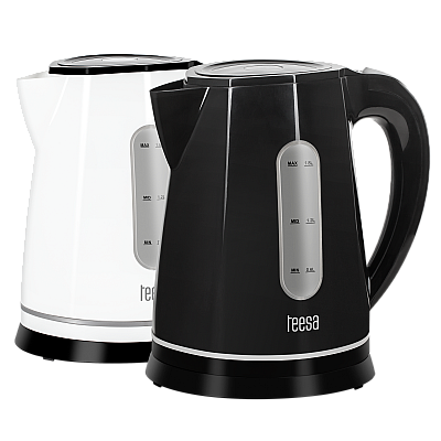 Ηλεκτρικός βραστήρας TEESA, 2200 W, μαύρος, 1,8L