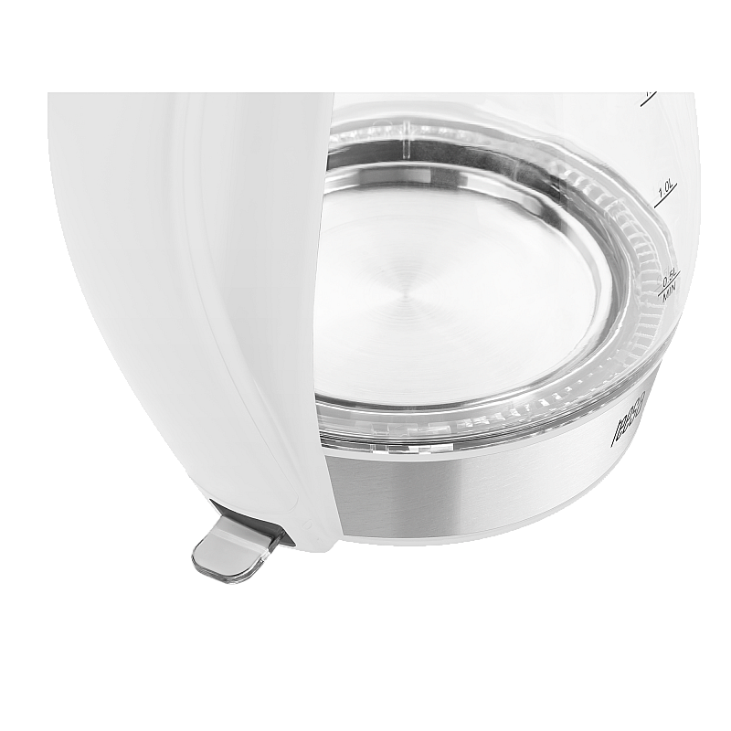 Ηλεκτρικός βραστήρας TEESA, γυαλί + inox, 2200 W, λευκό, 1,7 L Ηλεκτρικός βραστήρας TEESA, γυαλί + inox, 2200 W, λευκό, 1,7 L