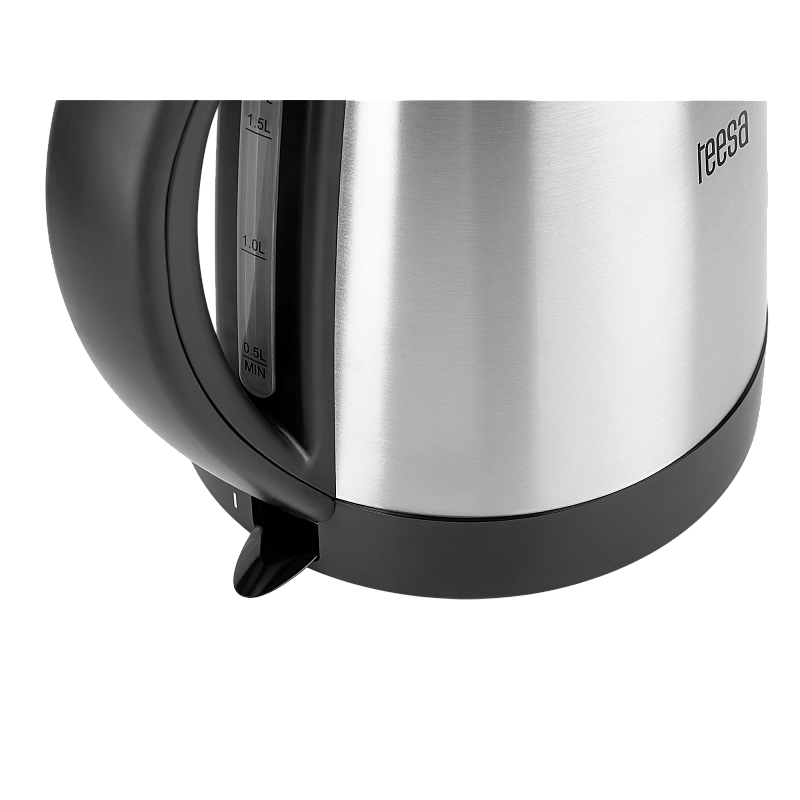 Ηλεκτρικός βραστήρας με ένδειξη θερμοκρασίας νερού, TEESA, ανοξείδωτο, 2200W, 1,7L