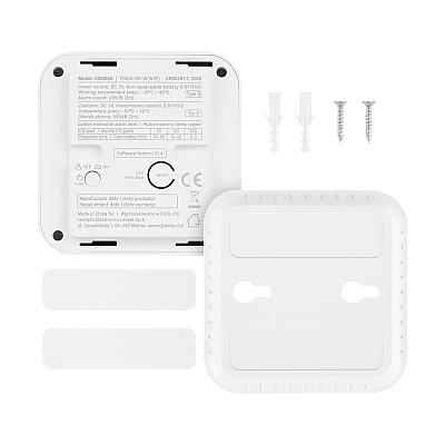 Ανιχνευτής μονοξειδίου του άνθρακα Kruger&Matz Connect S10 Tuya PN-EN50921