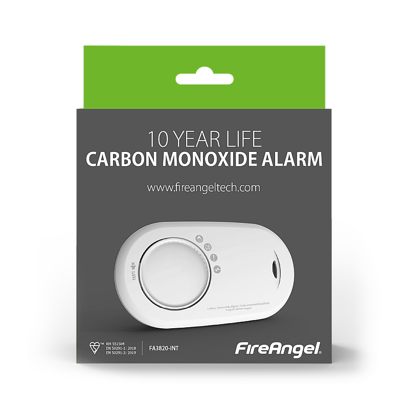 Αισθητήρας μονοξειδίου του άνθρακα με ενσωματωμένη μπαταρία FA3820