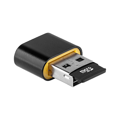 Μίνι συσκευή ανάγνωσης καρτών microSD r60 REBEL