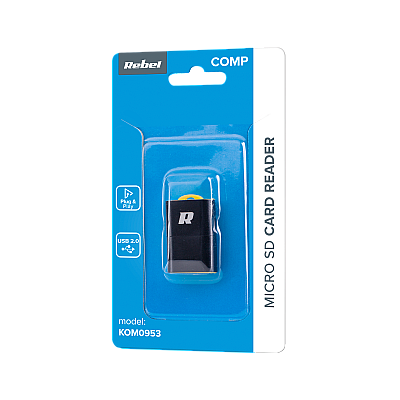 Μίνι συσκευή ανάγνωσης καρτών microSD r60 REBEL