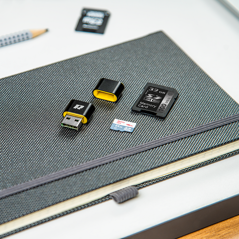 Μίνι συσκευή ανάγνωσης καρτών microSD r60 REBEL