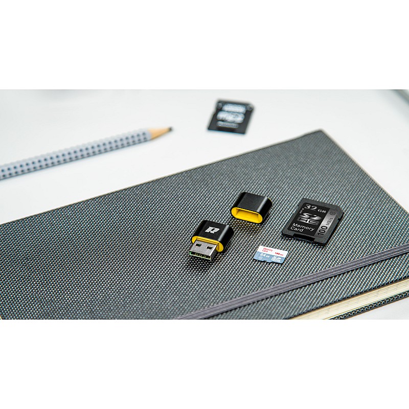 Μίνι συσκευή ανάγνωσης καρτών microSD r60 REBEL