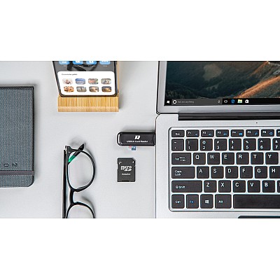 Αναγνώστης καρτών μνήμης USB 3.0 r61 REBEL