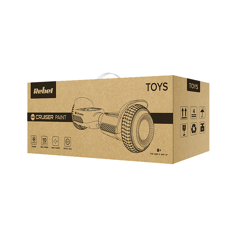 Rebel Cruiser Paint ηλεκτρικό skateboard Rebel Cruiser Paint ηλεκτρικό skateboard