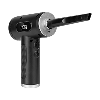 Φυσητήρας, συμπιεστής, 3 επίπεδα, φακός, 75W, 5 άκρες, μπαταρία 6000 mAh, TEESA