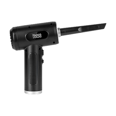 Φυσητήρας, συμπιεστής, 3 επίπεδα, φακός, 75W, 5 άκρες, μπαταρία 6000 mAh, TEESA