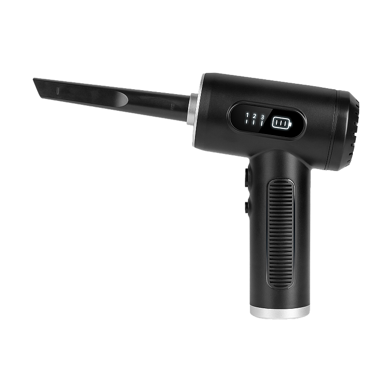 Φυσητήρας, συμπιεστής, 3 επίπεδα, φακός, 75W, 5 άκρες, μπαταρία 6000 mAh, TEESA