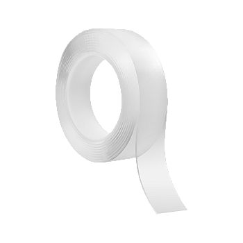 REBEL διπλής όψης επαναχρησιμοποιούμενη νανο ταινία στήριξης (2 mm x 30 mm x 3 m) διαφανής
