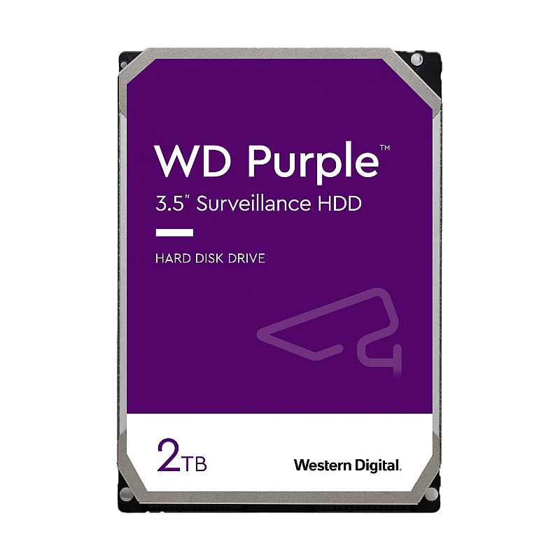 Δίσκος παρακολούθησης WesternDigital PURPLE 2TB WD23PURZ 64MB Δίσκος παρακολούθησης WesternDigital PURPLE 2TB WD23PURZ 64MB