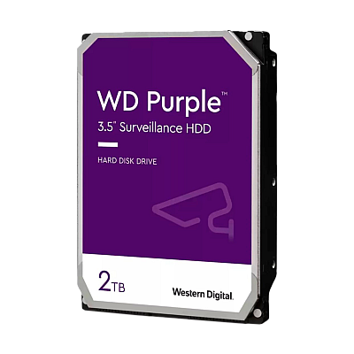 Δίσκος παρακολούθησης WesternDigital PURPLE 2TB WD23PURZ 64MB Δίσκος παρακολούθησης WesternDigital PURPLE 2TB WD23PURZ 64MB
