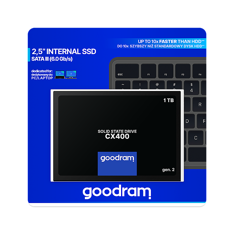Goodram 1024 GB CX400 SSD Goodram 1024 GB CX400 SSD