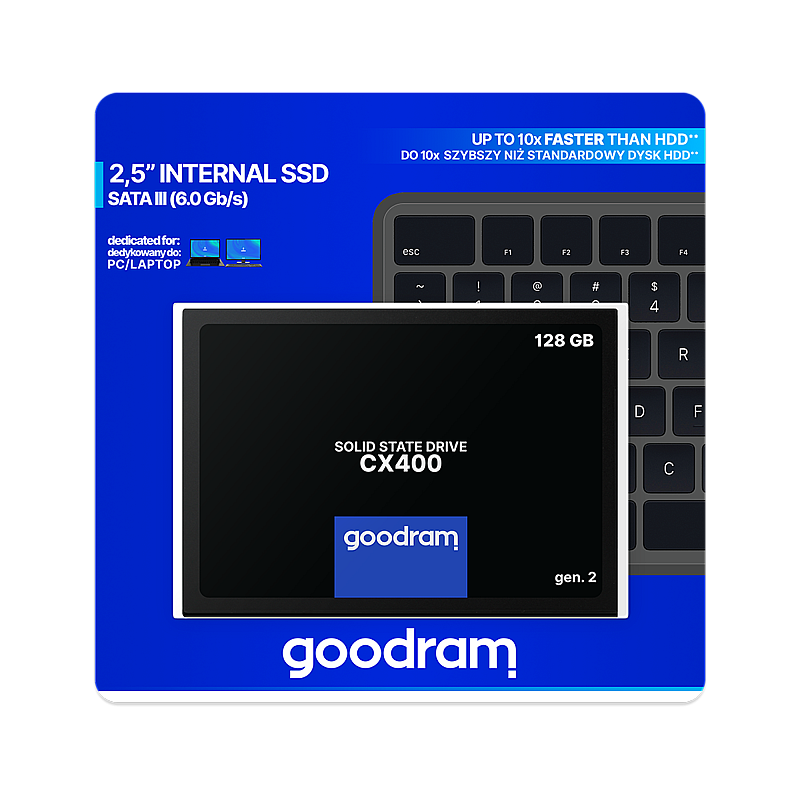 Goodram 128 GB CX400 SSD Goodram 128 GB CX400 SSD
