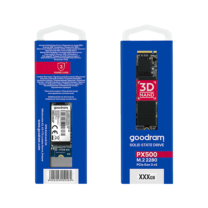 Σκληρός Δίσκος Goodram 240GB PX500 PCIe 3x4 M.2 2280 SSD Σκληρός Δίσκος Goodram 240GB PX500 PCIe 3x4 M.2 2280 SSD