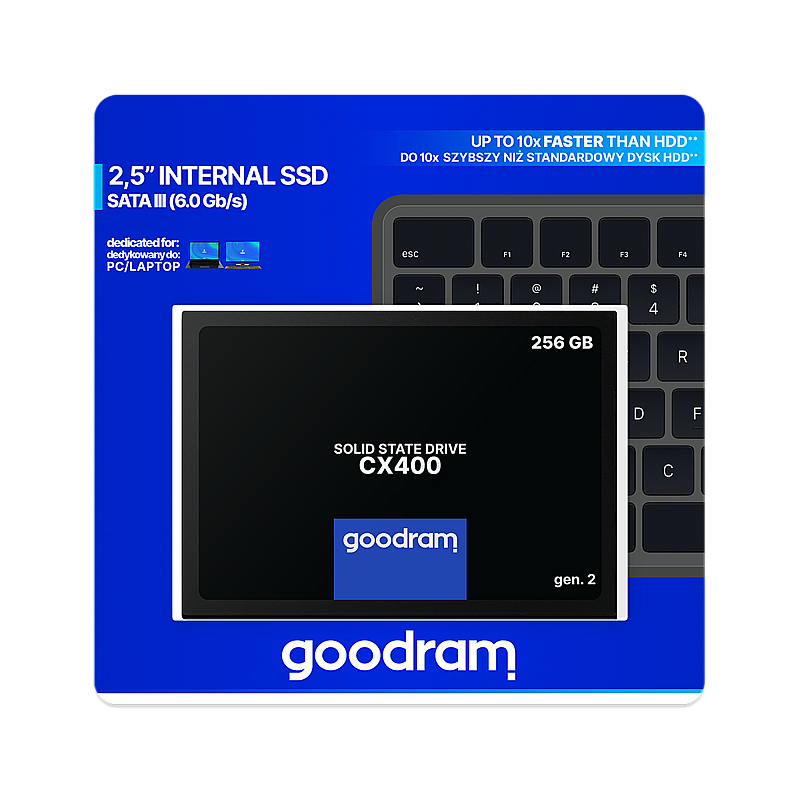 Goodram 256 GB CX400 SSD Goodram 256 GB CX400 SSD