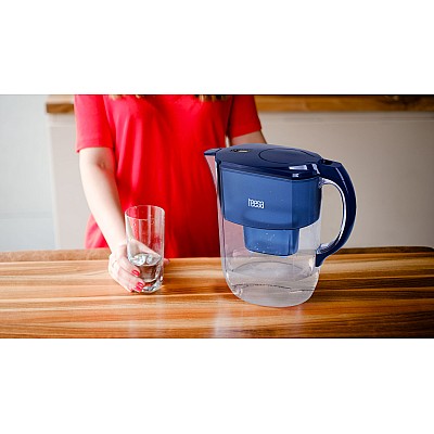 Μπλε κανάτα φίλτρου 3,8 λίτρων