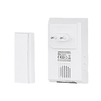 Ασύρματο κουδούνι πόρτας (με βύσμα 230V) - 48 μελωδίες