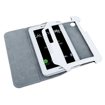 Λευκή θήκη αφιερωμένη στο Samsung Galaxy Tab P3100