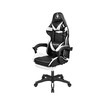 Καρέκλα gaming Kruger&Matz GX-150 Ασπρόμαυρο