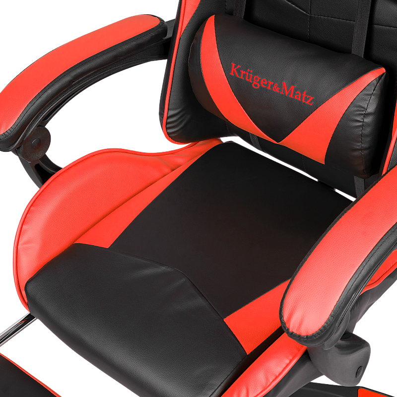 Kruger&Matz GX-150 gaming καρέκλα Μαύρο και κόκκινο Kruger&Matz GX-150 gaming καρέκλα Μαύρο και κόκκινο