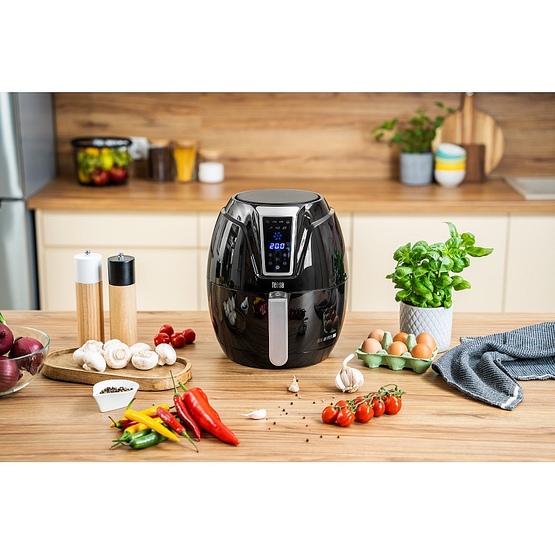 AirFryer TEESA ΨΗΦΙΑΚΗ ΦΡΙΤΕΖΑ ΑΕΡΑ 3,2L ΛΕΥΚΗ AirFryer TEESA ΨΗΦΙΑΚΗ ΦΡΙΤΕΖΑ ΑΕΡΑ 3,2L ΛΕΥΚΗ