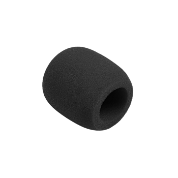 Μαύρο σφουγγάρι μικροφώνου