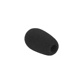Μεσαίο μαύρο σφουγγάρι μικροφώνου