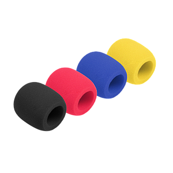 Κίτρινο σφουγγάρι μικροφώνου