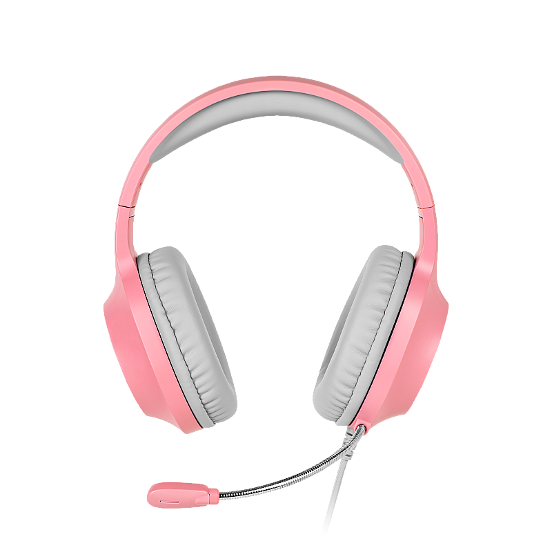 Kruger&Matz Gamer Kids gaming ακουστικά για παιδιά, ροζ