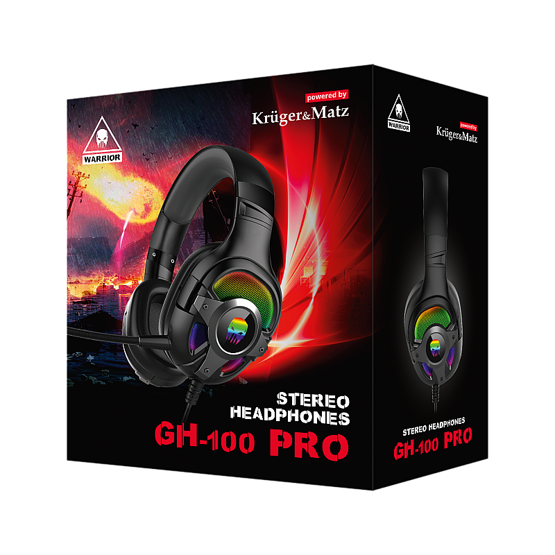 Ακουστικά gaming Kruger&Matz Warrior GH-100 PRO στο αυτί