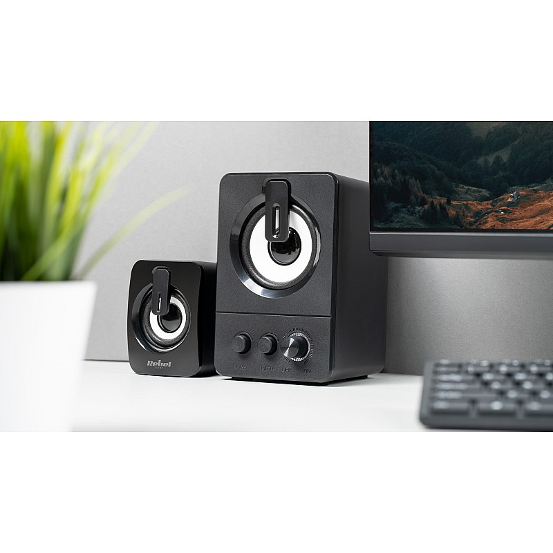 2.1 Ηχεία υπολογιστή Rebel CS-50 2.1 Ηχεία υπολογιστή Rebel CS-50