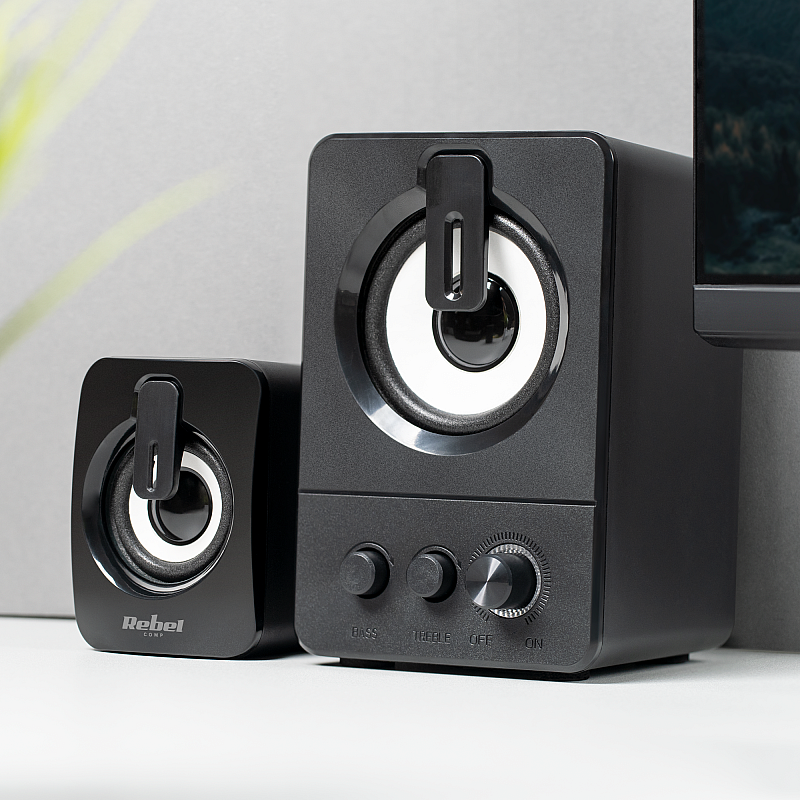 2.1 Ηχεία υπολογιστή Rebel CS-50 2.1 Ηχεία υπολογιστή Rebel CS-50
