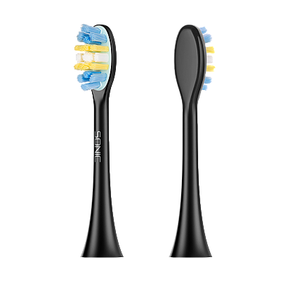 TEESA SONIC 2 κεφαλές οδοντόβουρτσας TSA8087-B μεσαίου μεγέθους Sonic