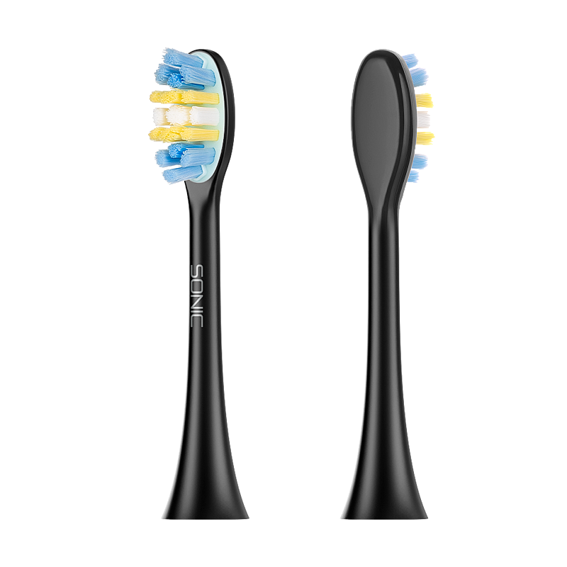 TEESA SONIC 2 κεφαλές οδοντόβουρτσας TSA8087-B μεσαίου μεγέθους Sonic