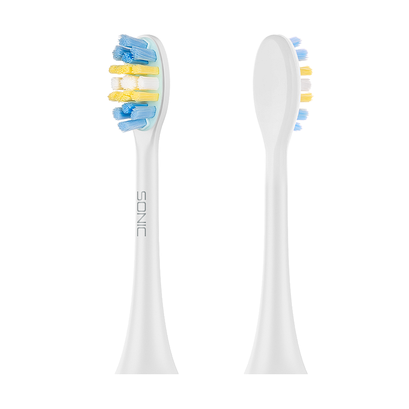 TEESA SONIC 2 κεφαλές οδοντόβουρτσας TSA8087-W μεσαίου μεγέθους Sonic
