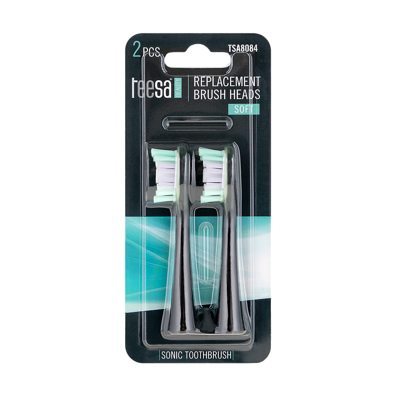 Κεφαλές οδοντόβουρτσας Teesa Sonic Elite TSA8082-B Soft Sonic